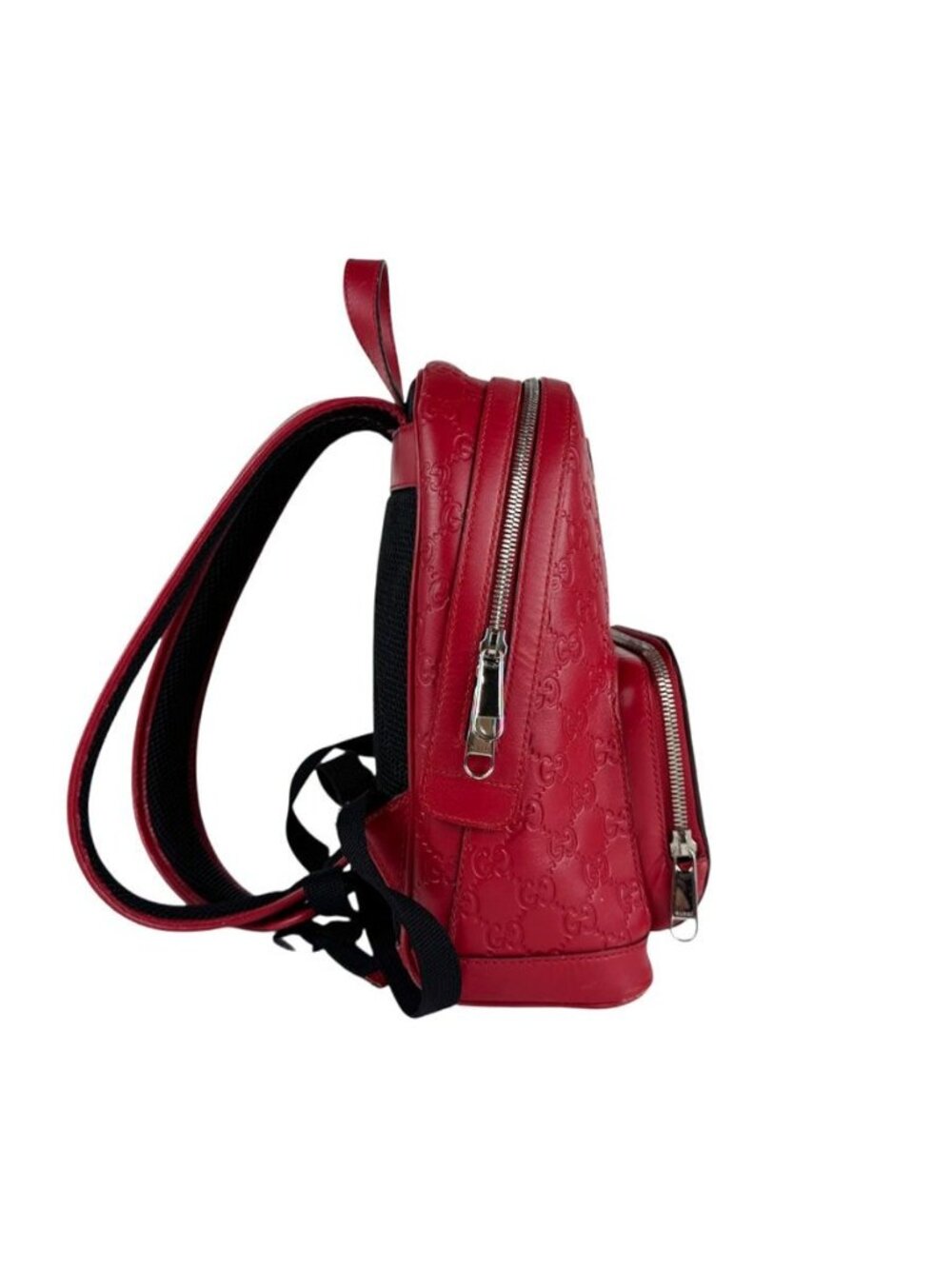 Gucci Backpack Guccissima Red - Picture 2 of 10